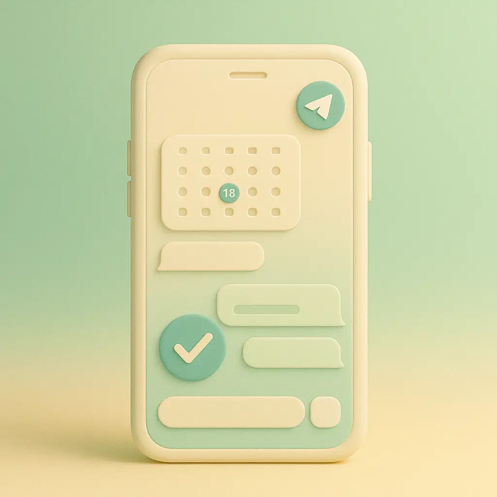 🧠 Как клиенты записываются сами — автоматизация через Telegram